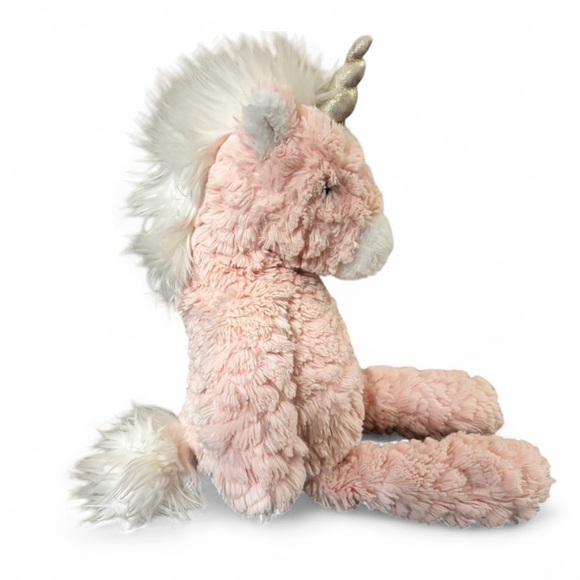 Mary Meyer Pink Unicorn Blush Putty Plush Stuffed Animal 11" Gift Toy Girl Baby - Picture 2 of 5